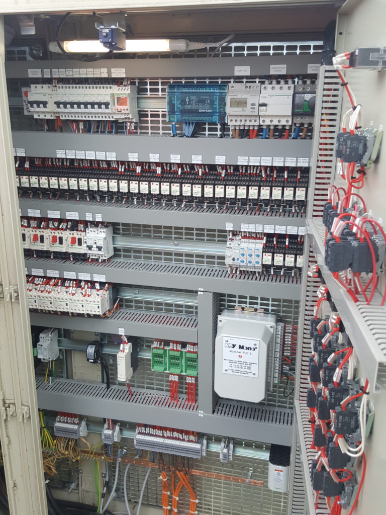 modification sur automate pour mise en place d'aérateur dans station de relavage